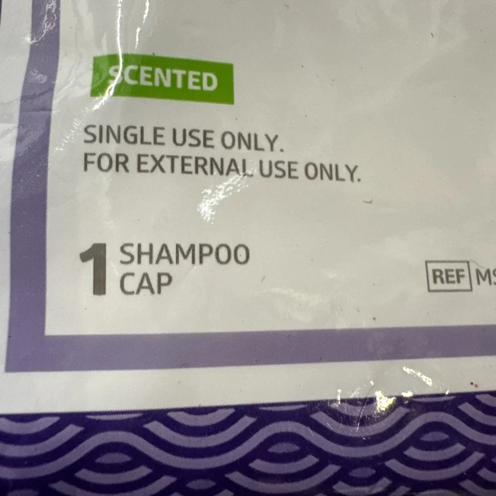 No RINSE Medline ReadyBath Scented Rinse-Free Shampoo Cap W/Conditioner Lot of 3